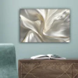 Stof - Plooien - Goud canvas 2cm klein -sfeer4