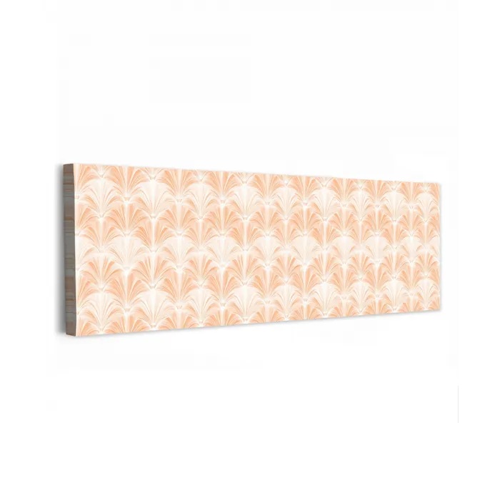 Waaier - Patroon - Perzik canvas 2cm klein 828 -z3d