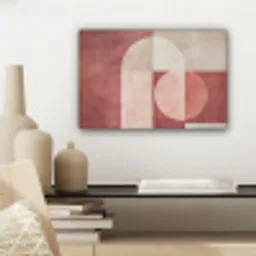 Figuren - Abstract - Roze canvas 2cm klein -sfeer6