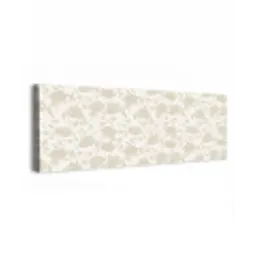 Bloemenpatroon - Silhouet - Wit canvas 2cm klein 828 -z3d