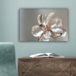 Bloem - Glazen - Doorzichtig canvas 2cm klein -sfeer4