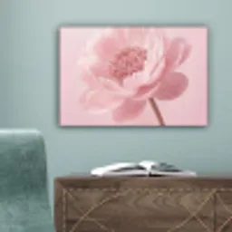 Bloem - Pioenroos - Roze canvas 2cm klein -sfeer4