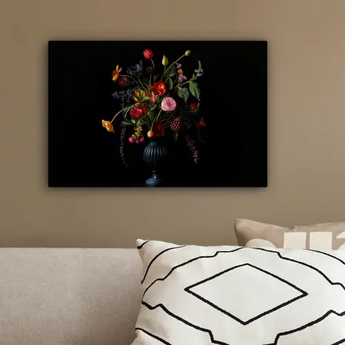 Bloemen - Bessen - Klassiek canvas 2cm klein -sfeer3