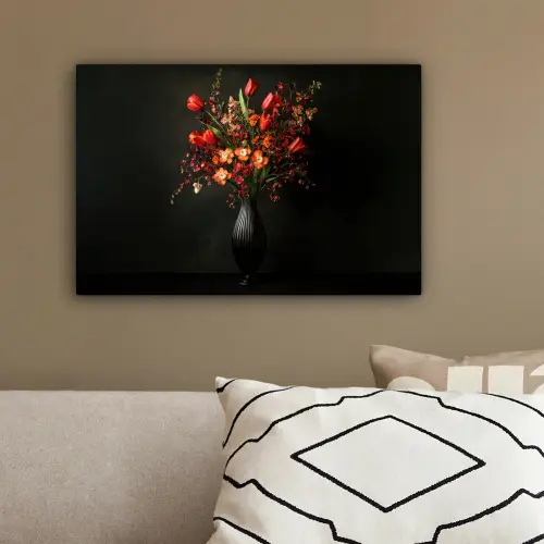 Bloemen - Takken - Boeket canvas 2cm klein -sfeer3