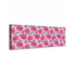 Bloemen - Patroon - Meerkleurig canvas 2cm klein 828 -z3d
