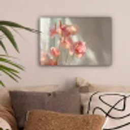 Bloemen - Stelen - Roze - Schaduw canvas 2cm klein -sfeer1