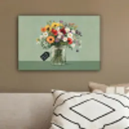 Bloemen - Vaas - Kaartje canvas 2cm klein -sfeer3