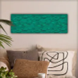 Vloeiend - Olie - Texturen - Groen canvas 2cm klein 828 -sfeer1
