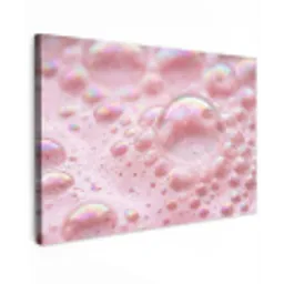 Schuim - Structuur - Roze canvas 2cm klein -z3d