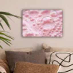 Schuim - Structuur - Roze canvas 2cm klein -sfeer1