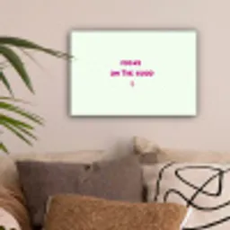Focus - Beige - Roze - Smiley canvas 2cm klein -sfeer1