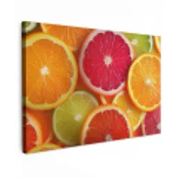Fruit - Kleurrijk - Close up canvas 2cm klein -z3d