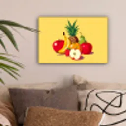 Fruit - Illustratie - Kleurrijk canvas 2cm klein -sfeer1