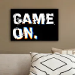 Gaming - Game - Spreuken - Quotes - Game on canvas 2cm klein -sfeer3