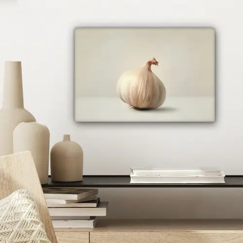 Knoflook - Natuurlijk - Beige canvas 2cm klein -sfeer6