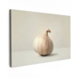 Knoflook - Natuurlijk - Beige canvas 2cm klein -z3d
