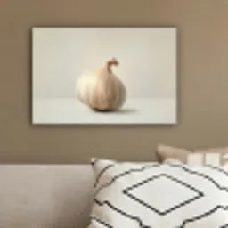 Knoflook - Natuurlijk - Beige canvas 2cm klein -sfeer3