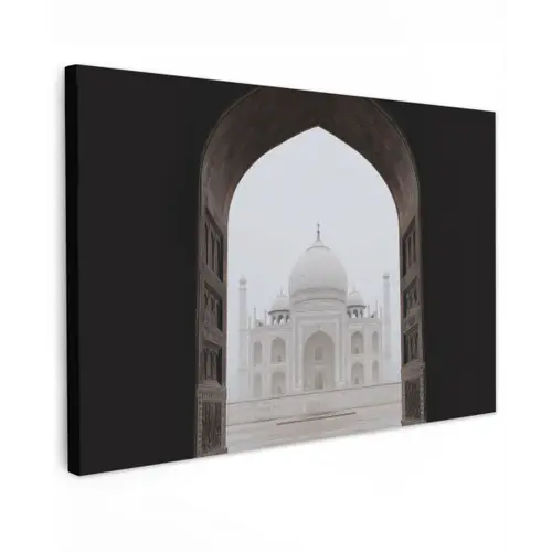Donkere poort - Symmetrische koepel - Minaretten canvas 2cm klein -z3d