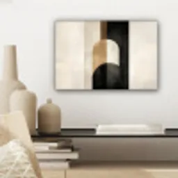 Geometrische - Vormen - Wit canvas 2cm klein -sfeer6