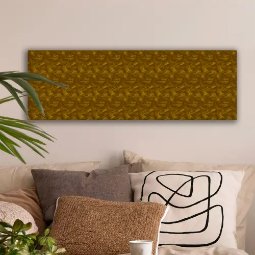 Goud - Vogels - Patroon canvas 2cm klein 828 -sfeer1