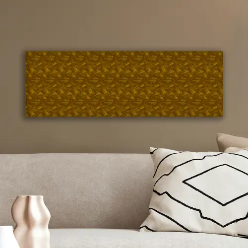Goud - Vogels - Patroon canvas 2cm klein 828 -sfeer3