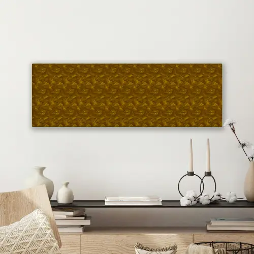 Goud - Vogels - Patroon canvas 2cm klein 828 -sfeer6