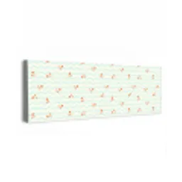 Golf - Vis - Blauw - Oranje canvas 2cm klein 828 -z3d