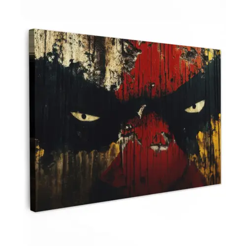 Graffiti - Ogen - Abstract canvas 2cm klein -z3d