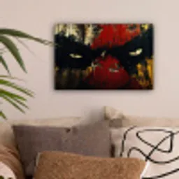 Graffiti - Ogen - Abstract canvas 2cm klein -sfeer1