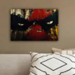 Graffiti - Ogen - Abstract canvas 2cm klein -sfeer3