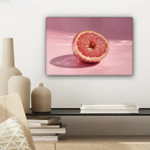Grapefruit - Roze - Disco - Shiny canvas 2cm klein -sfeer6