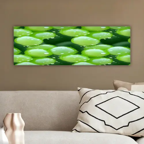 Druiven - Groen - Druppels canvas 2cm klein 828 -sfeer3