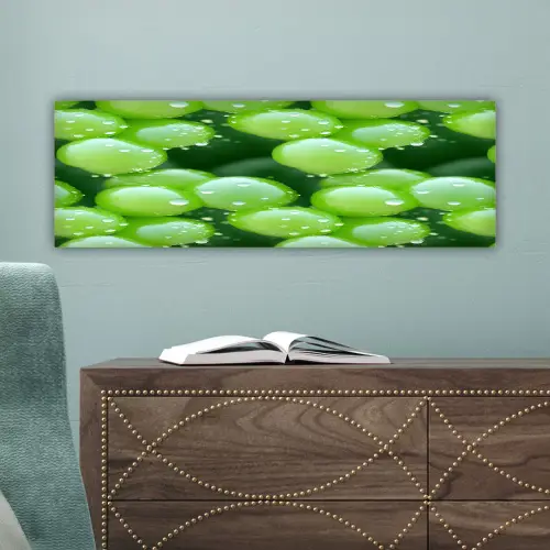 Druiven - Groen - Druppels canvas 2cm klein 828 -sfeer4