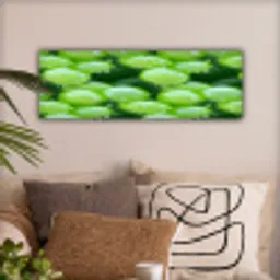 Druiven - Groen - Druppels canvas 2cm klein 828 -sfeer1
