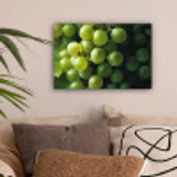 Druiven - Tros - Groen canvas 2cm klein -sfeer1
