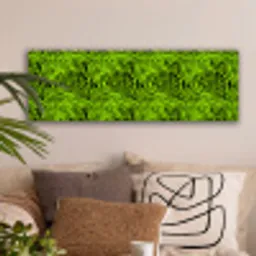 Groen - Zwart - Zebra canvas 2cm klein 828 -sfeer1