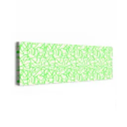 Groen - Lijnen - Abstract - Neon canvas 2cm klein 828 -z3d