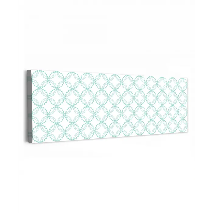 Groen - Patroon - Vormen canvas 2cm klein 828 -z3d