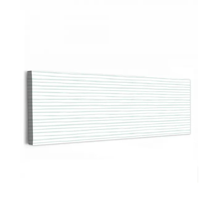 Zee - Sfeer - Strepen - Groen canvas 2cm klein 828 -z3d