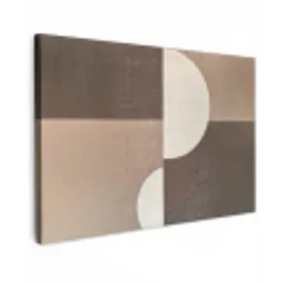 Raster - Halve cirkels - Contrast canvas 2cm klein -z3d