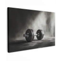Halter - Gewichten - Zwart canvas 2cm klein -z3d