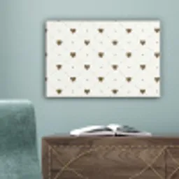 Hartjes - Patroon - Raster  - Klassiek canvas 2cm klein -sfeer4