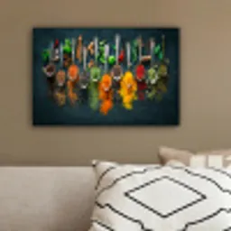 Kruiden - Specerijen - Lepels canvas 2cm klein -sfeer3