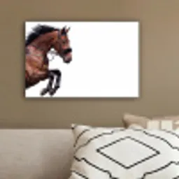 Paard - Springen - Modern canvas 2cm klein -sfeer3