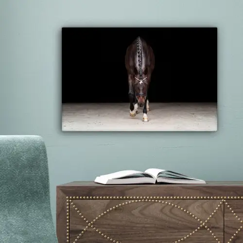 Paard - Modern - Portret canvas 2cm klein -sfeer4
