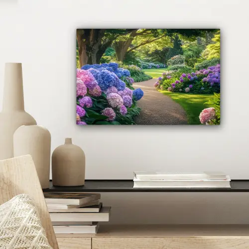 Hortensia- Park - Pad canvas 2cm klein -sfeer6