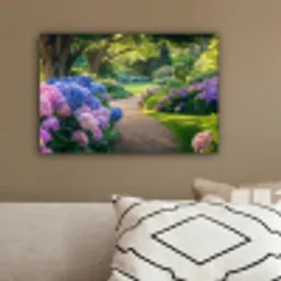 Hortensia- Park - Pad canvas 2cm klein -sfeer3