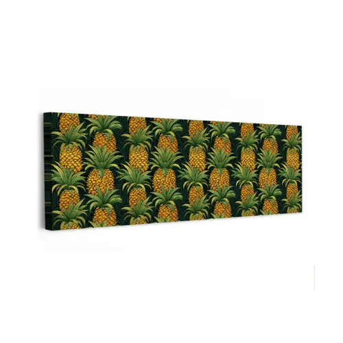 Illustratie - Patroon - Ananas canvas 2cm klein 828 -z3d