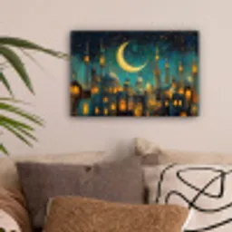 Islamitisch - Moskee - Ramadan - Islam canvas 2cm klein -sfeer1