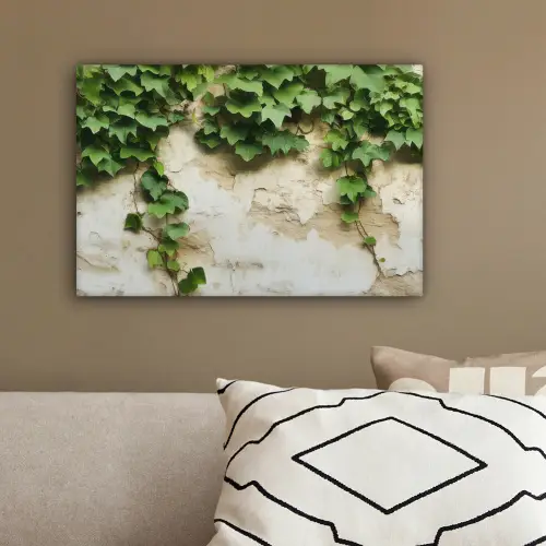Klimop - Muur - Groen canvas 2cm klein -sfeer3